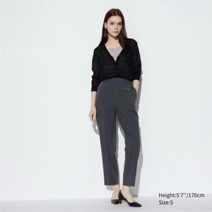 Uniqlo Women's Gray Smart Ankle Pants